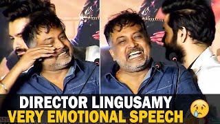 Director Lingusamy Very EMOTIONAL Speech At The Warrior Pre Release Event Tamil | Ram Pothineni | NB