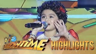 It's Showtime: Lea Salonga Mini Me impresses with her version of \