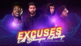 Ex-Cuses | AP Dhillon ft. DIljit | UK Bhangra Dhol Mashup | DJ HARSH SHARMA X SUNIX THAKOR