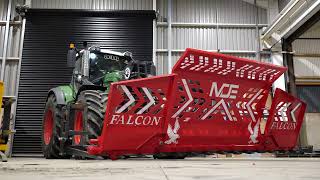 Fendt 936 Demonstrating MDE 14ft Push Off Buckrake / Silage Fork / Grass Fork