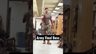 Army Final Boss 🥶 #viral #gym #shorts