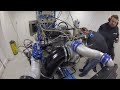 p a s 9 3 txr engine in dyno. 1032hk