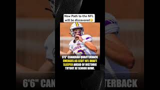 Canadian College QB gets a proper showcase💯 #shorts #nfl #sports