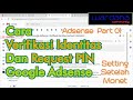 How to Verify Identity and Request Google Adsense PIN