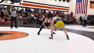 Raef Braman vs. Morris Lafayette win by pin 12/2/23