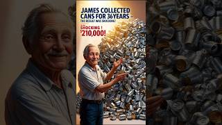 He Collected Cans for 36 Years – The Result Was Shocking!