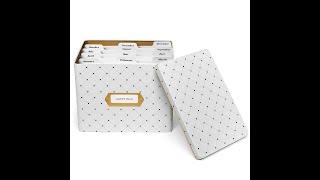 Jot & Mark Greeting Card Organizer - How to Organize Greeting Cards