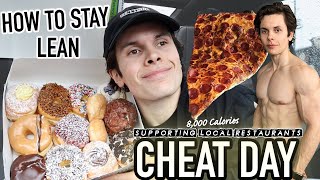Eating Whatever I Want For A Day | 7,000+ CALORIE CHEAT DAY | Staying Lean With Cheat Days