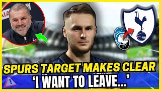 😱✅BIG NEWS! ‘I WANT TO LEAVE’ - SPURS TARGET TOLD THE TRUE! TOTTENHAM LATEST NEWS! SPURS LATEST NEWS