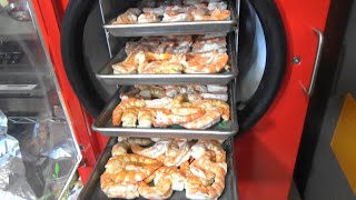 10 lbs Raw Jumbo Shrimp Freeze Dried And Taste Test Ep134