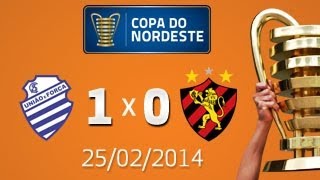 CSA vence mas não consegue a classificação! (CSA 1x0 SPORT - 25/02/2014)