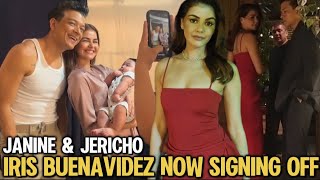 LOOK! JANINE GUTIERREZ NOW SIGNING OFF BILANG IRIS BUENAVIDEZ TEAM LF SIGNING OFF