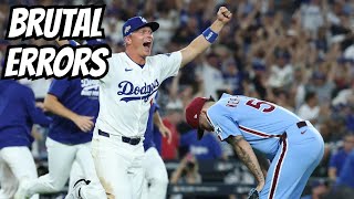 MLB Worst Game-Losing Errors of 2025