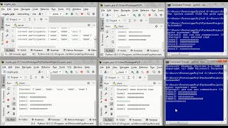 Simple Client/Server Python Chatroom w/ Sockets, Threading, & JSON (public version)