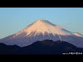 2025.01.11 夕映えの富士 time lapse