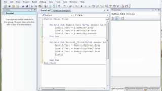 Vb.net 2008 Alarm Clock Very simple Part 2/2