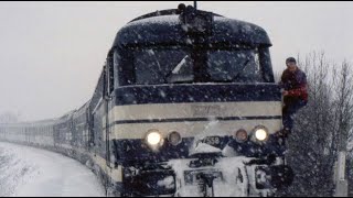 Cheminots 10 ans de trains des neiges à Briançon -