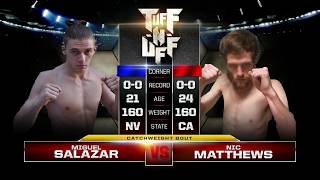 Tuff-N-Uff The Future Stars of MMA Miguel Salazar Suazo vs Nic Matthews