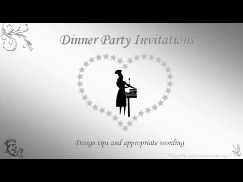 Dinner Party Invitation Wording Dinner Party Invitation Wording
