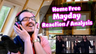 A BASS AND A TENOR IN ONE PACKAGE | Home Free - Mayday | Acapella reaction and analysis