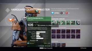 How to Acess the Vanguard Armory - Destiny