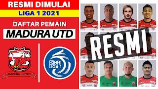 RESMI! Daftar Skuad Pemain Madura United Liga 1 2021