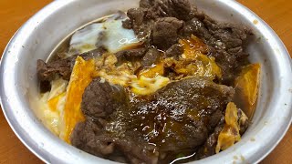 焼きそば？UFO濃い濃いすき焼き風すき焼きマシマシをハイボールでキメるだけの動画