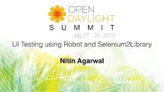 UI Testing using Robot and Selenium2Library