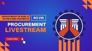 Procurement Livestream for DPWH Regional Office VIII on December 23, 2024