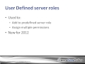 Trailer for SQL Server 2012: Security and Resource Management