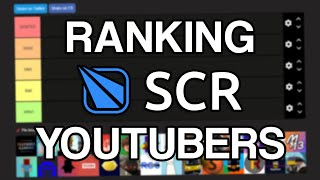 RANKING YOUR FAVORITE SCR YOUTUBERS!!