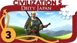 Civilization 5 - Ep. 3 - Let's Play Japan - Civ 5 Deity Gameplay