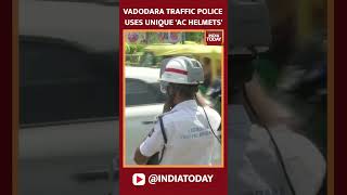 Vadodara Traffic Police Provided Ac Helmets To Its Personnel To Beat Scorching Heat Waves In Summer