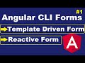 Introduction to Angular 11 Forms | Template Driven Forms | Reactive Forms |  Angular Forms