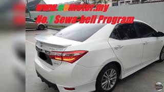 EE SEWA BELI PROGRAM TOYOTA ALTIS  2018-19 NEW UNIT FROM RM 98/DAY