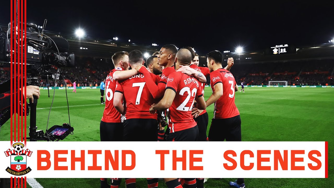 BEHIND THE SCENES | Southampton Vs Liverpool - YouTube