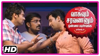 VSOP Tamil Movie | Scenes | Arya breaks up with Tamanna | Arya and Santhanam decide to fast