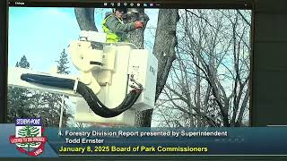 Board of Park Commissioners Meeting - January 8, 2025