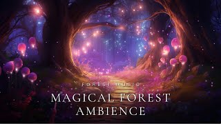 Magical Forest Ambience | Relax, Sleep, Healing With Forest Ambient Music & Nature Sounds