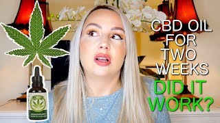 CBD OIL FOR CROHN'S, STRESS & CONCENTRATION- 2 WEEK TRIAL! Kristy J