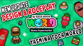 New Toca Boca Update: 🦥 SLOMO SUPERMARKET Design & Fun Roleplay Adventure!