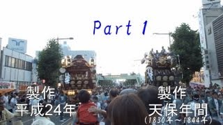 平成２５年熊谷うちわ祭　２日目夜　連続叩き合い　Part１