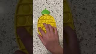 Satisfying Pineapple pop it #fidgets #pineapple #popit #satisfying #relaxing #asmr #shorts