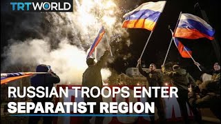 Entry of Russian troops into separatist region sparks UN outcry