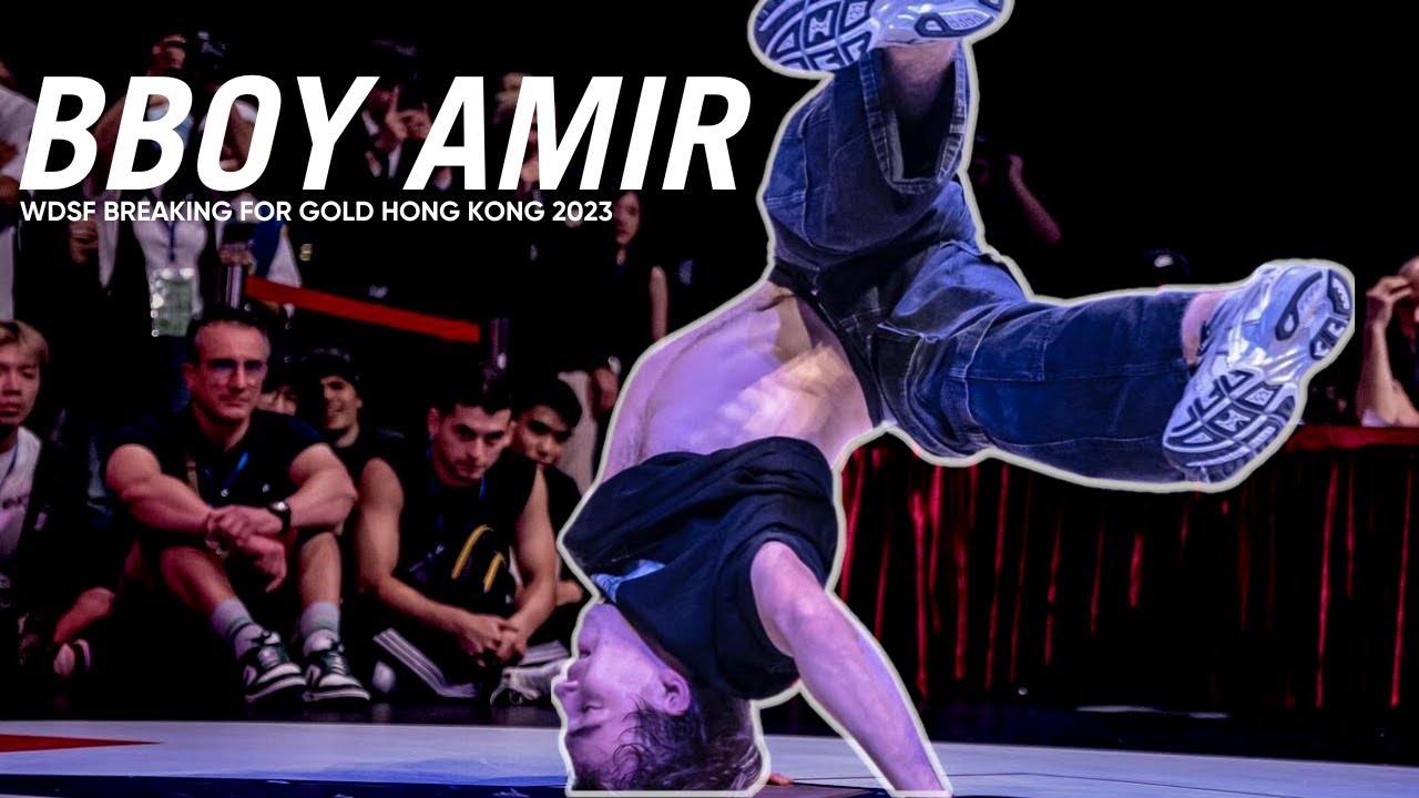 BBOY AMIR RECAP | KAZAKHSTAN REPRESENT | WDSF BREAKING FOR GOLD HONG ...