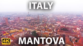 Mantova, Italy, Palazzo Ducale Drone 🇮🇹 - [4K] Aerial Italian Mantua. Palazzo Ducale visto dal drone