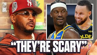 Carmelo Anthony on Why Jimmy Butler Gives Stephen Curry \u0026 The Golden State Warriors New Life