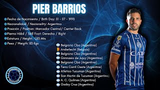 Pier Barrios #2 // Marcador Central - Center Back // Godoy Cruz 2023