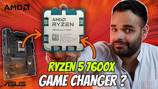 We Tested AMD Ryzen 5 7600X With B650 Motherboard | R5 7600X Vs i5 12600K Vs i5 13600K | Ft. Asus