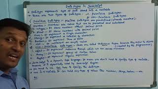 Data Types in JavaScript | JavaScript Tutorial | Web Technology | CLASS-30 | Telugu